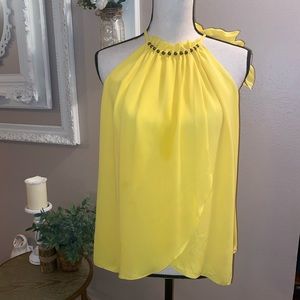 ❌SOLD❌GOLDRAY YELLOW TOP NWT